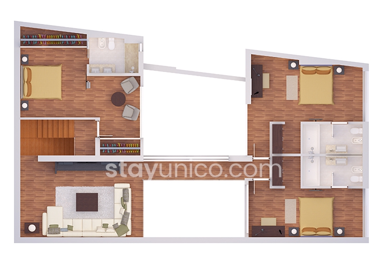 Apartment in Palermo Soho Floorplan
