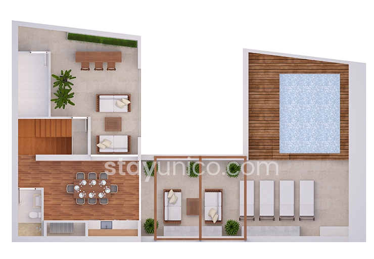 Apartment in Palermo Soho Floorplan