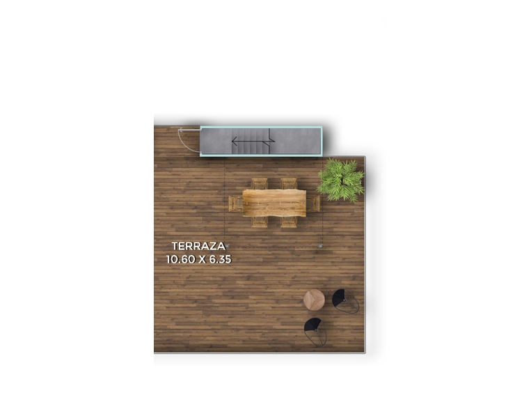 Apartment in Palermo Soho Floorplan