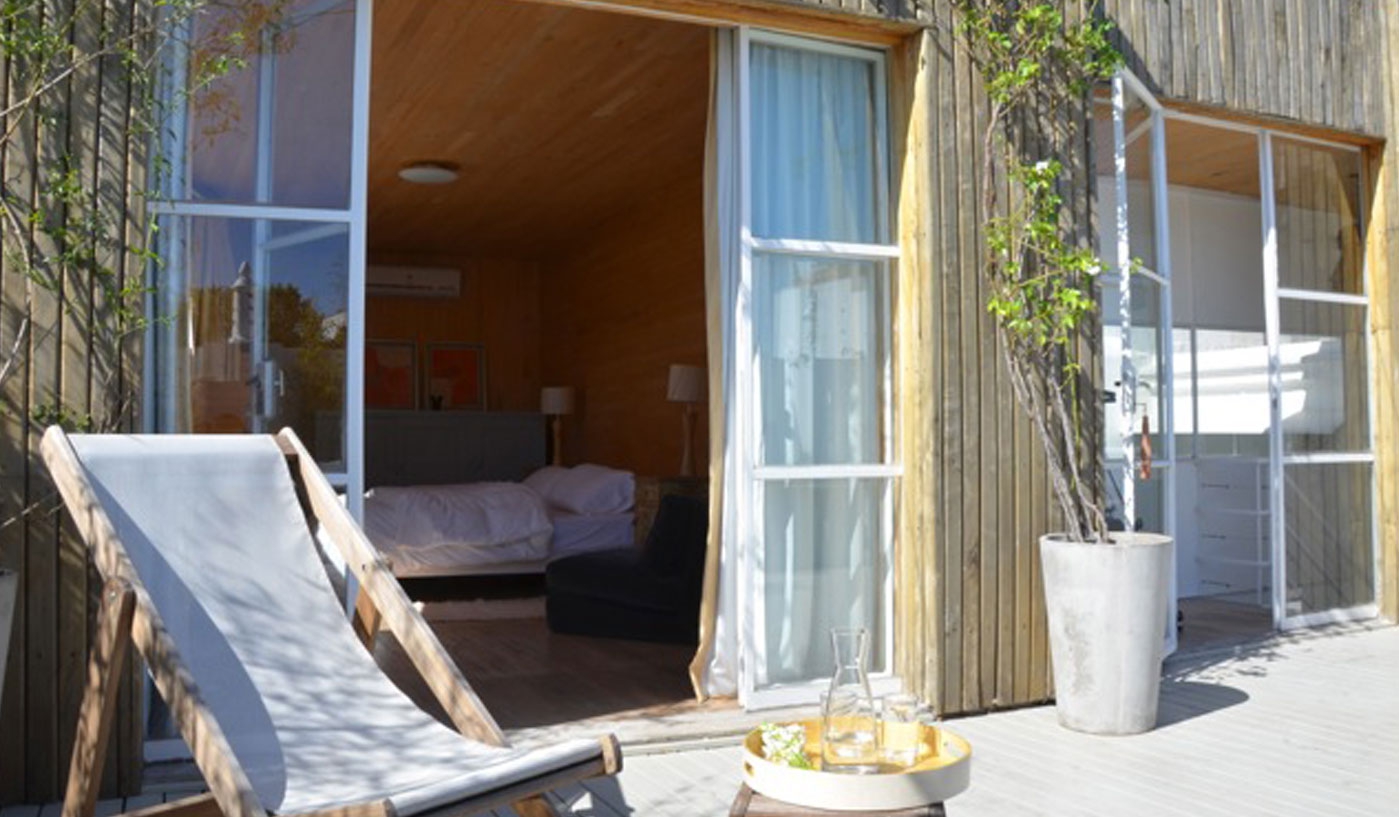 Individual Two Bedroom Lodge With Private Terrace and BBQ