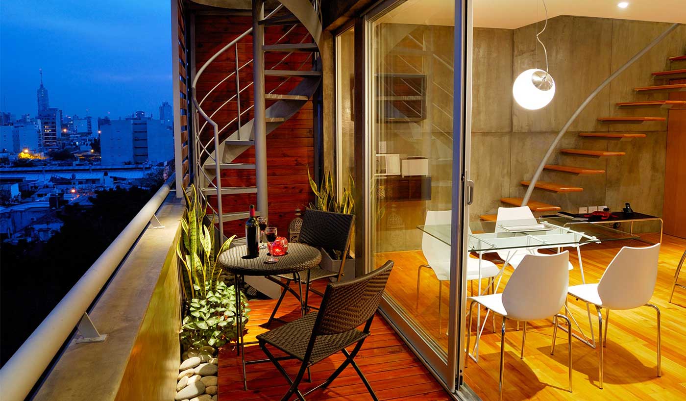 Contemporary Two Bedroom Duplex Apartment in Palermo Hollywood