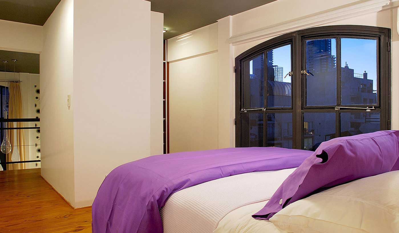 Contemporary Meets Industrial in 2 Bedroom Penthouse Loft