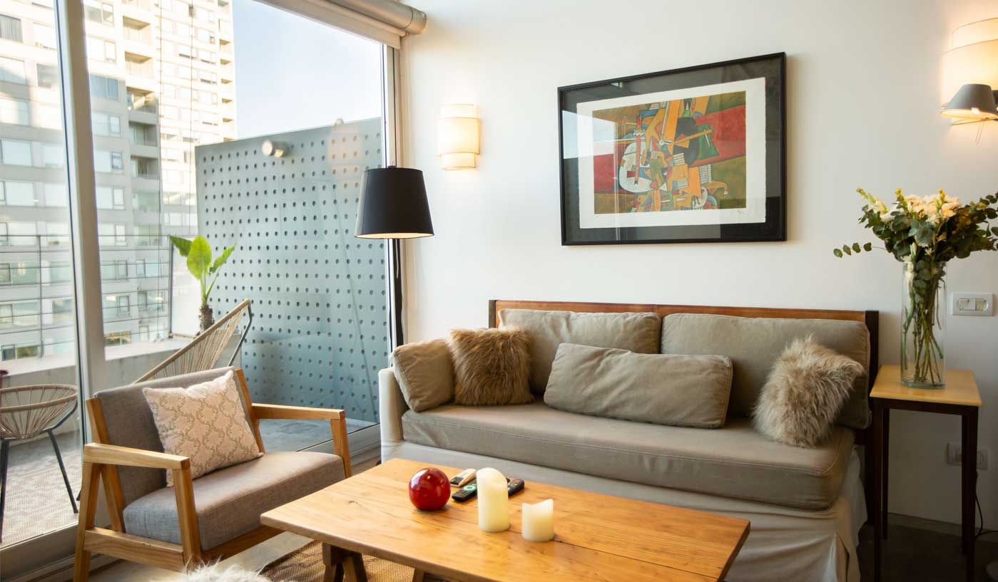 Cool One Bedroom Duplex in Palermo Hollywood with Rooftop Pool