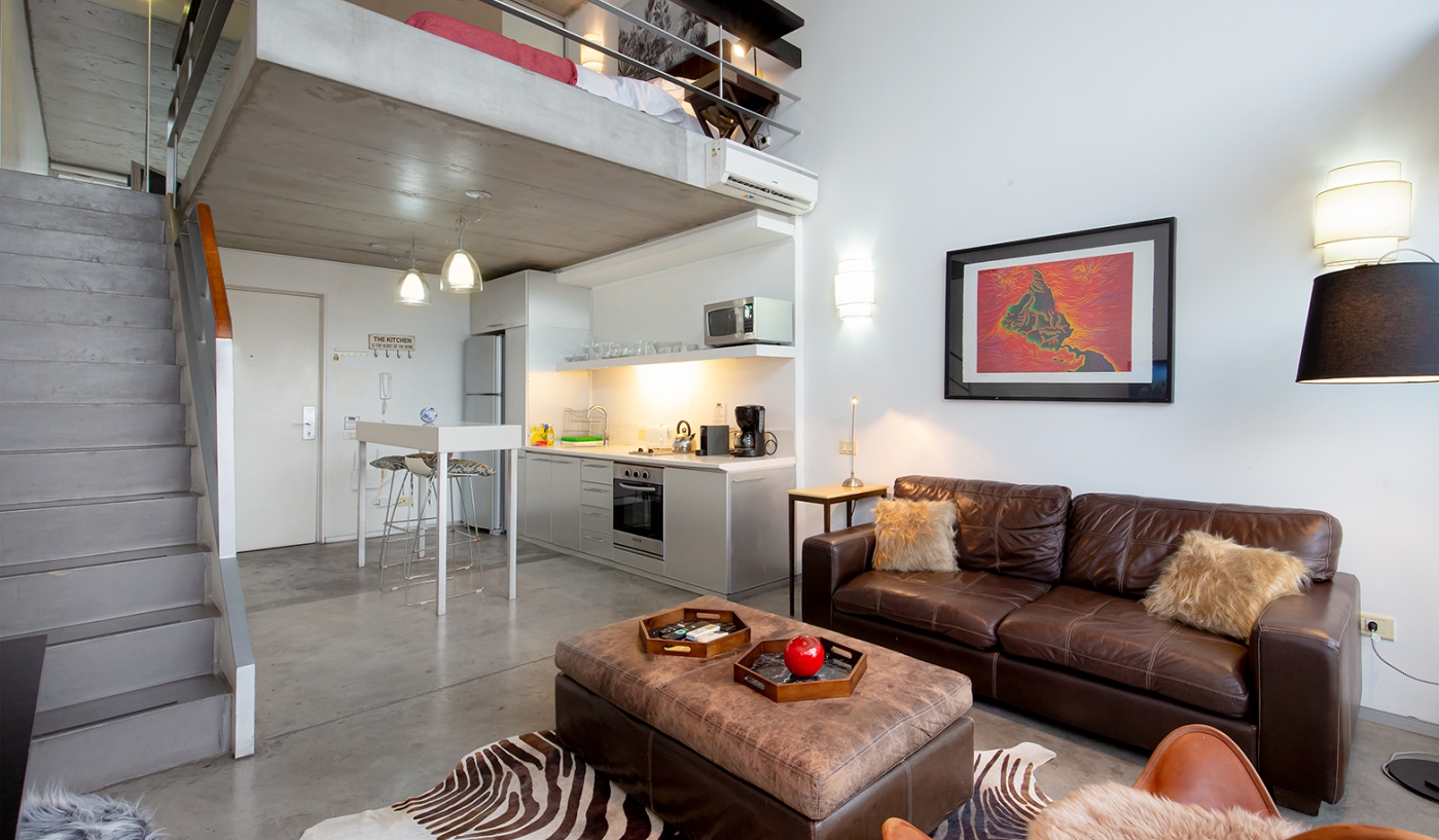 One Bedroom Stylish Duplex in Palermo Hollywood with Rooftop Pool