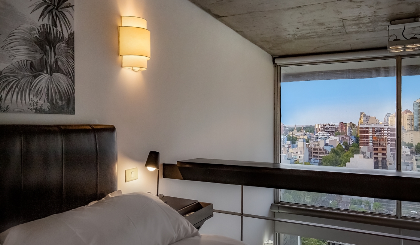 One Bedroom Stylish Duplex in Palermo Hollywood with Rooftop Pool