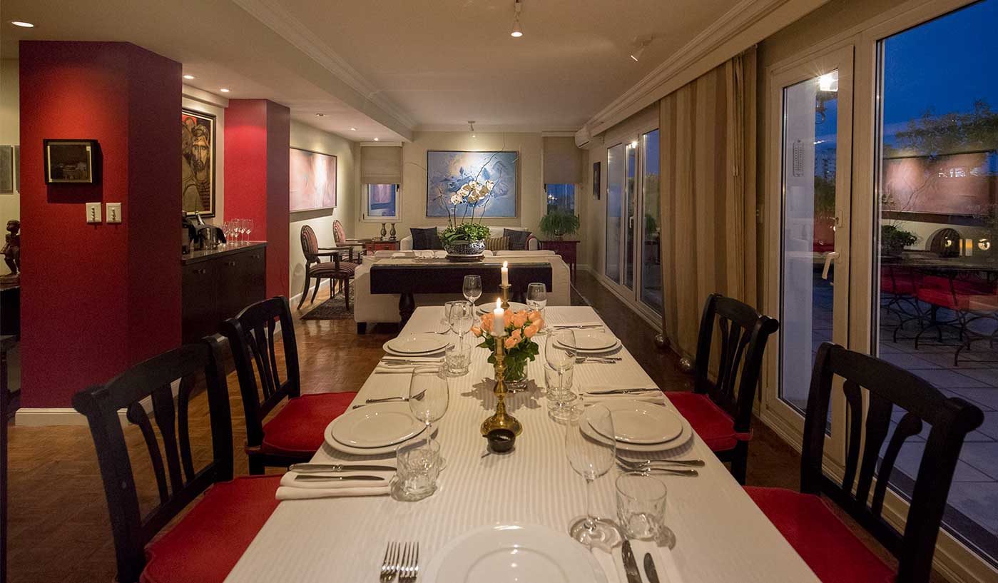 Impressive Three Bedroom Penthouse with BBQ in Prime Recoleta Location