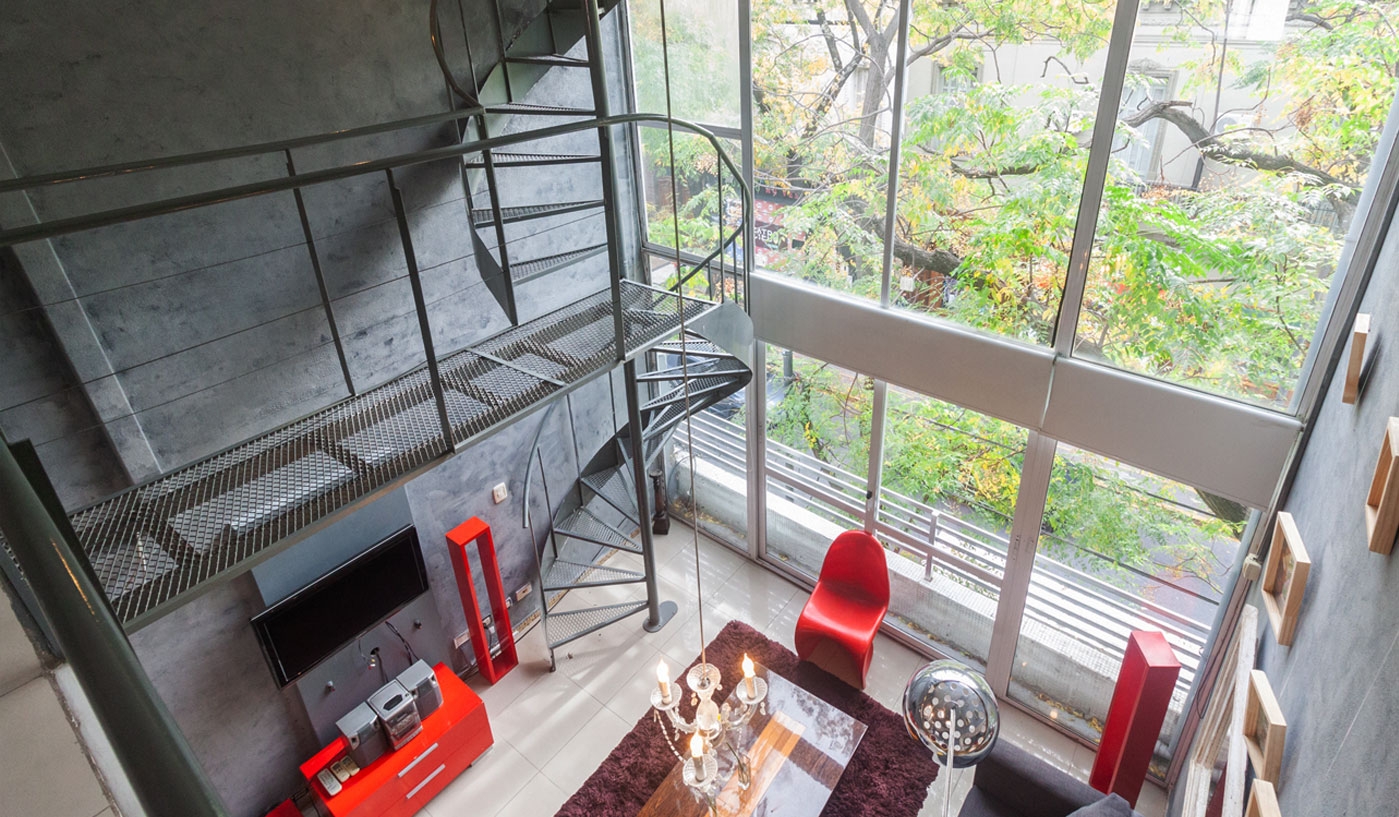 Trendy Three Storey Loft with Private Rooftop Terrace