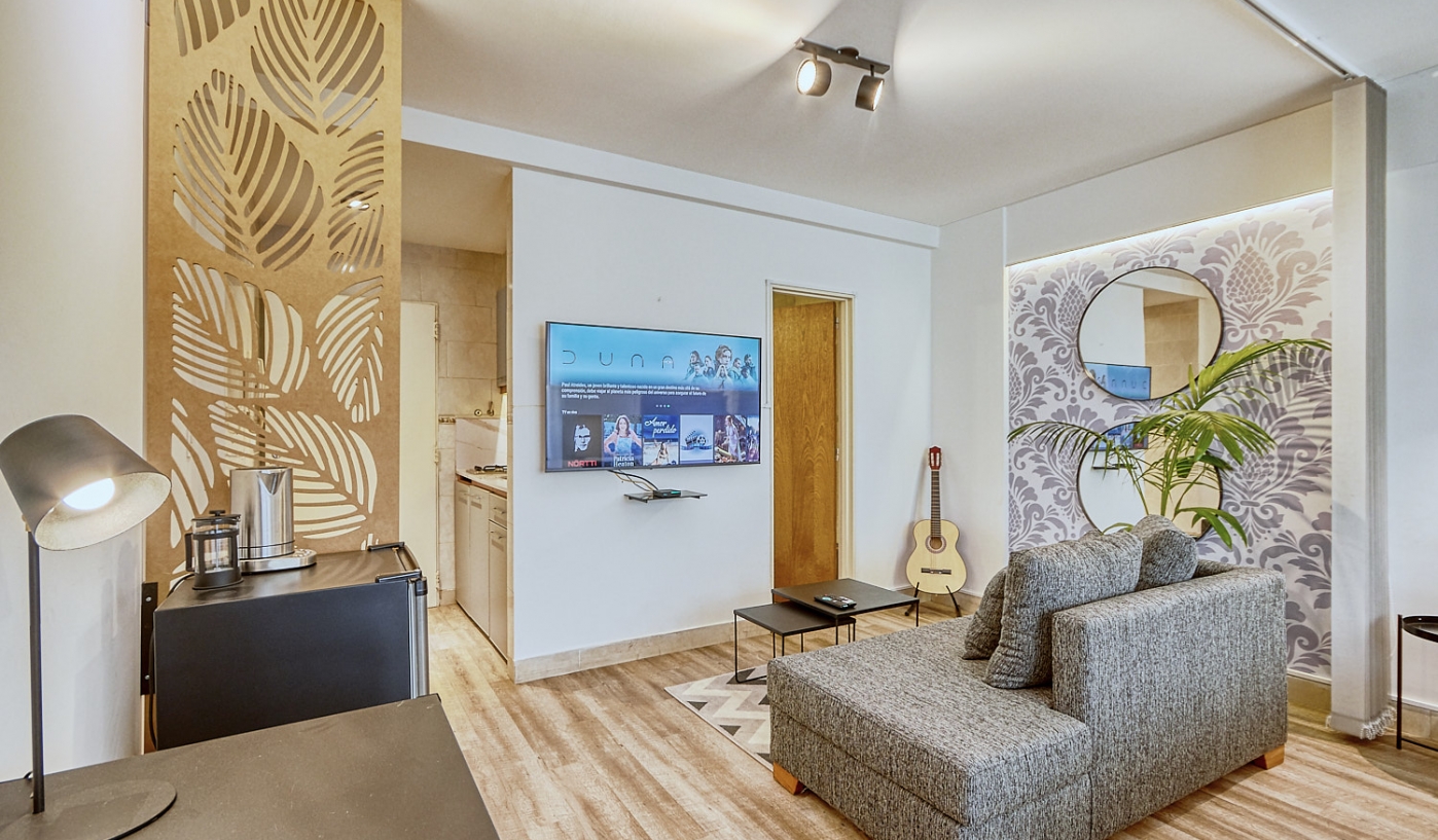 Spacious Studio with BBQ in Palermo Soho