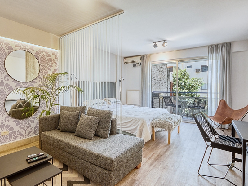 Spacious Studio with BBQ in Palermo Soho