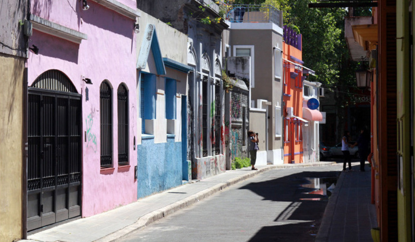 CafÃ©s, restaurants and boutiques in low-rise buildings, Palermo Soho is trendy, creative, chic, young and cool